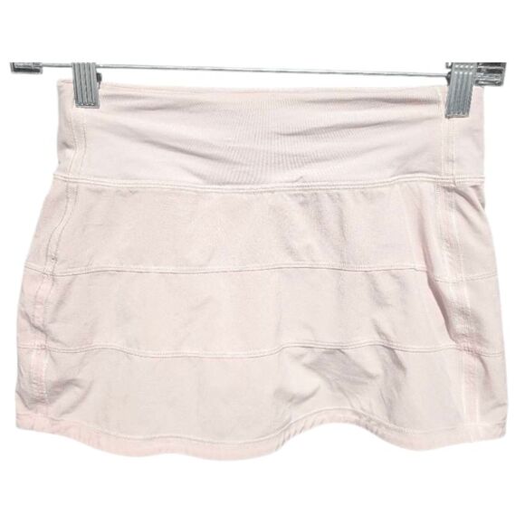 LULULEMON ATHLETICA Pace Rival Mid-Rise Skirt In Flush Pink Size 0 - Picture 3 of 4